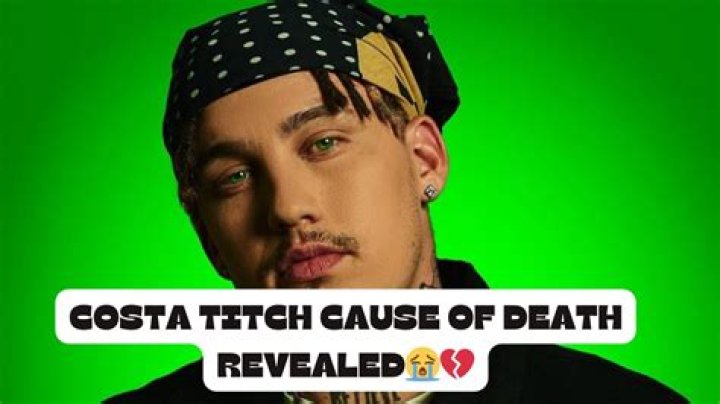 Costa Titch | Death cause