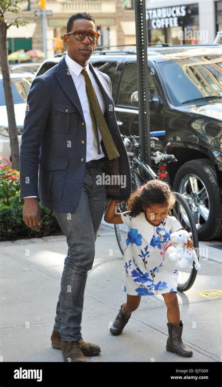 Orlando Jones | Kids Raquel Jones And Paloma Jones With Wife Jacquline Staph