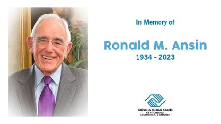 Philanthropist | Ronald Ansin Obituary Death Cause And Family
