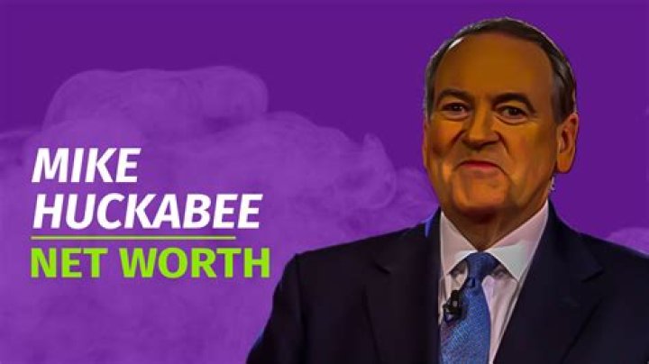  What Is Mike Huckabee Net Worth?	